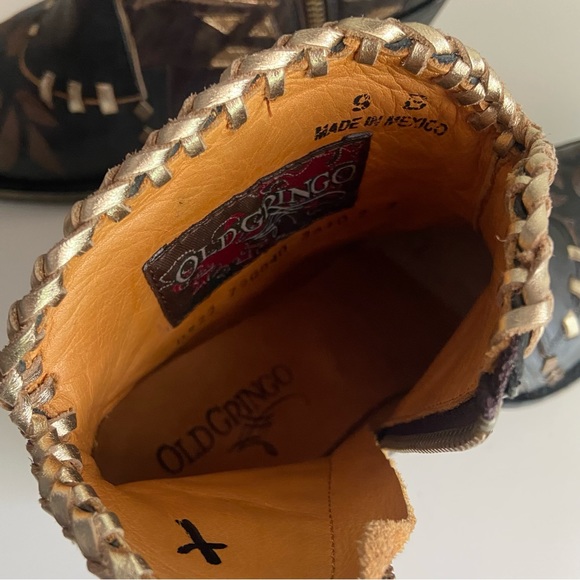 Sold New Old Gringo Mexcal Western Bootie Size 9 - Picture 10 of 11